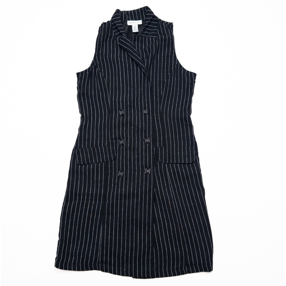 SINCERELY JULES Sleeveless Black Double-Breasted‎ Mini Dress Size Small